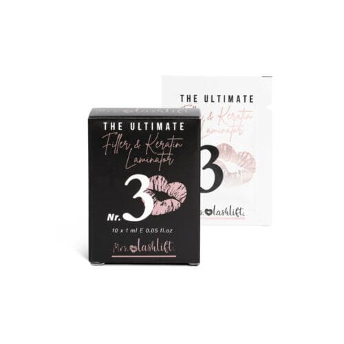 Lashlift PRO, The Ultimate Filler & Keratin Laminator No.3 – Sachets