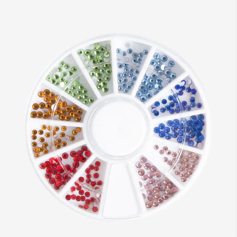 Rainbow Rhinestones 360 pcs.