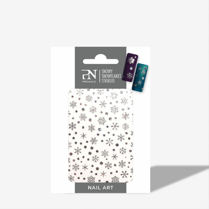 Snowy Snowflakes Stickers