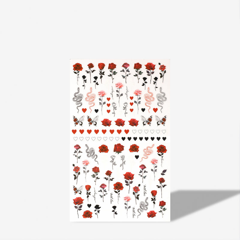 Dark Roses Stickers