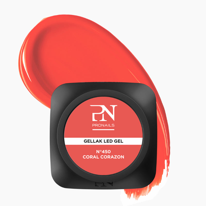 Gellak 450 Coral Corazon 10 ml