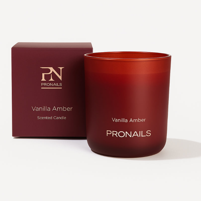 Forpöntun - Vanilla Amber Scented Candle