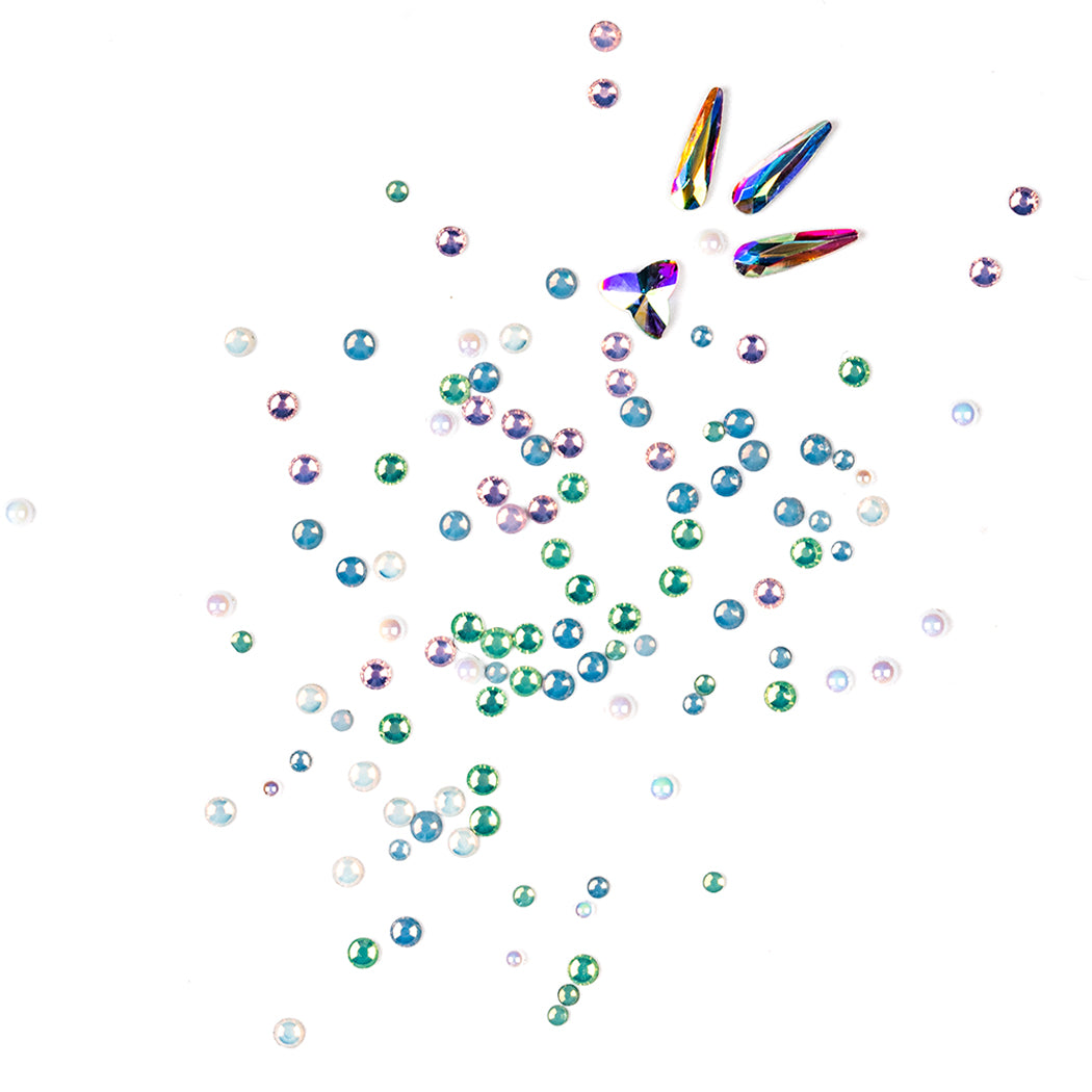 UNICORN RHINESTONES & PEARLS 306 PCS