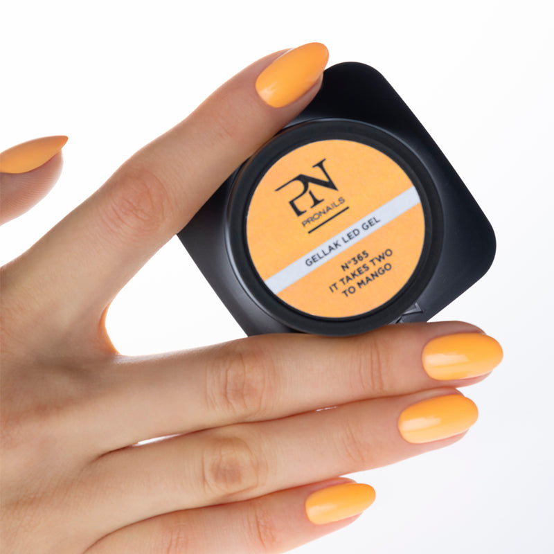 Gel polish 365 It Takes Two To Mango 10 ml