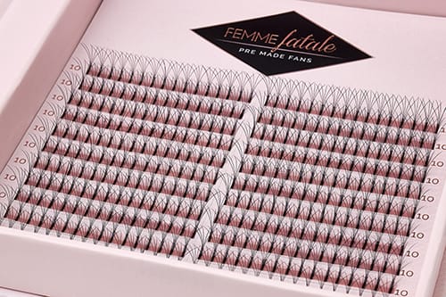 Pre-made Volume Lashes 5D - D curl 0,07
