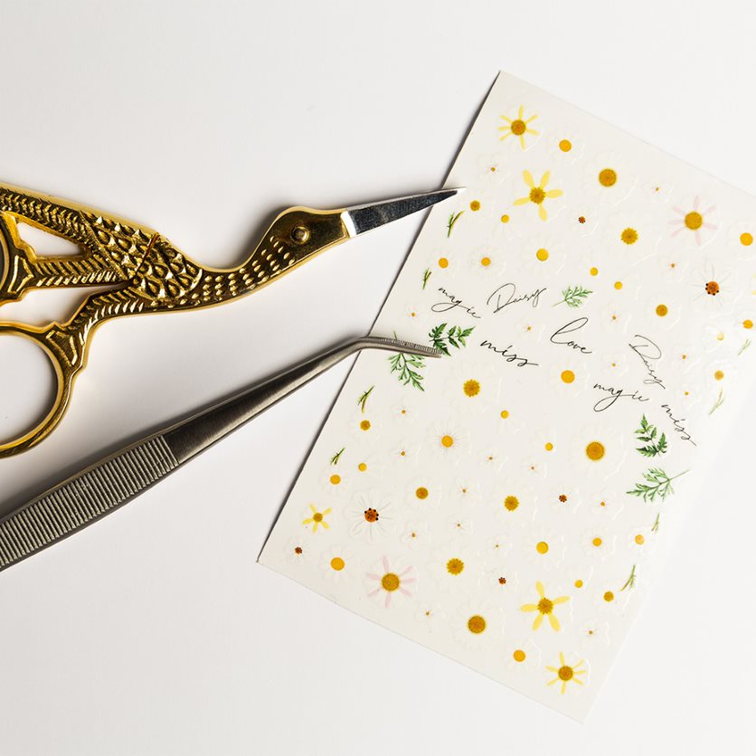 Dancing Daisy Nail Stickers