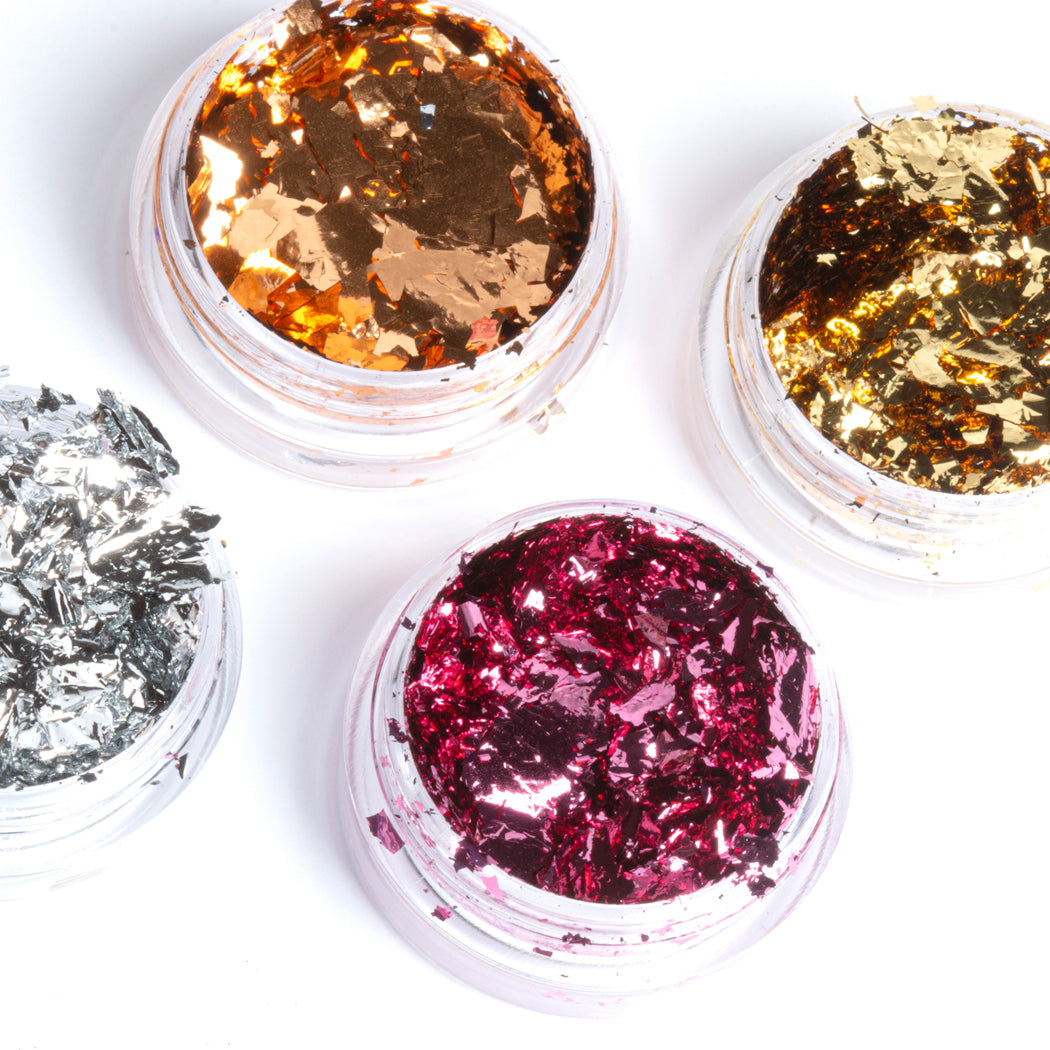 CHROME FLAKES KIT 4 PCS