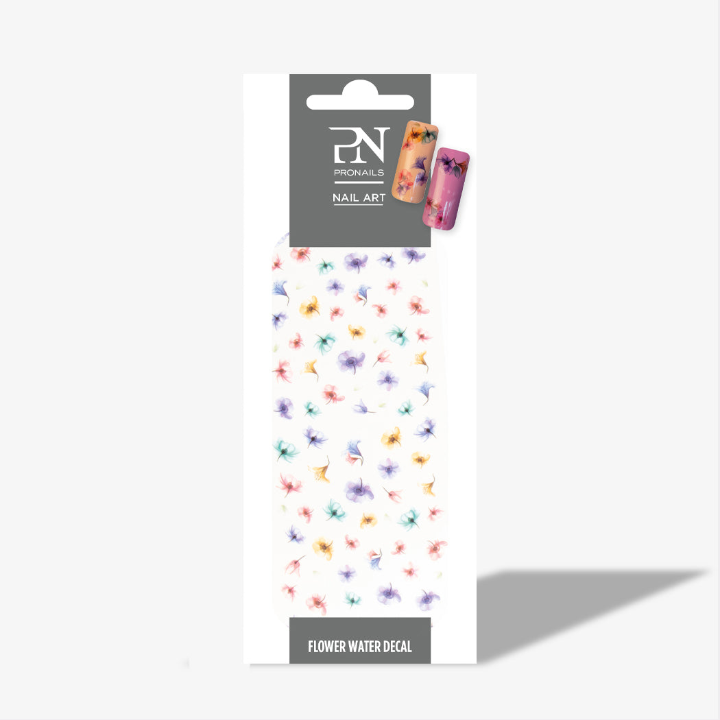 FLOWER WATER DECAL
