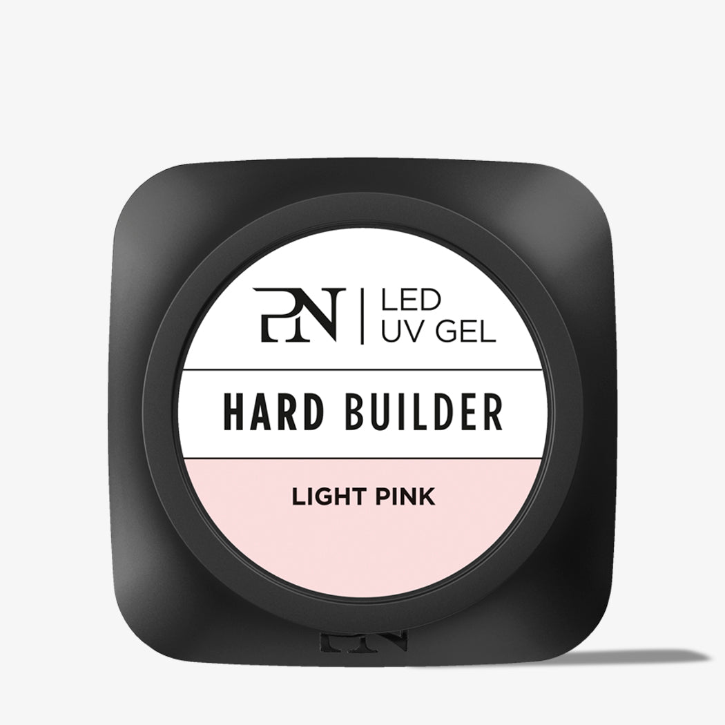 HARD BUILDER LIGHT PINK LED/UV GEL 15 ML