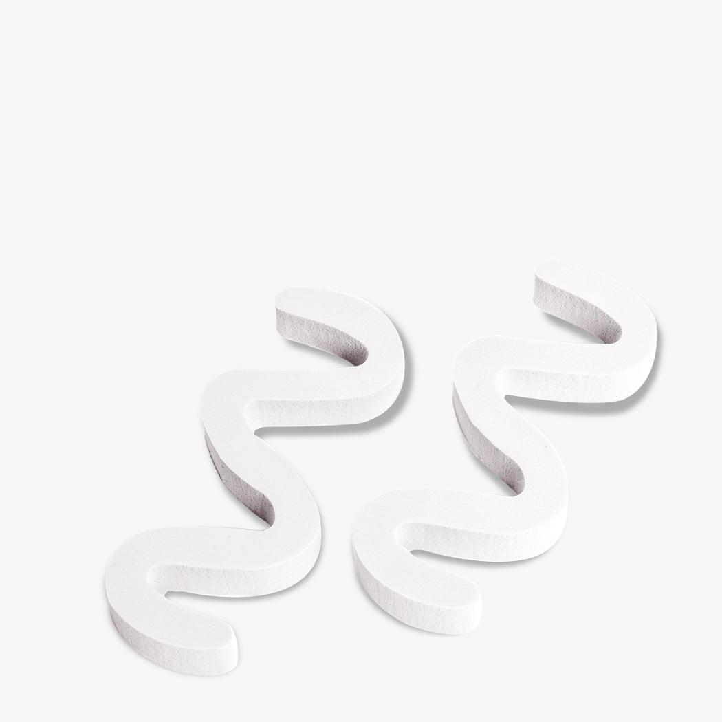 LATEX TOE SEPARATORS 2 PCS