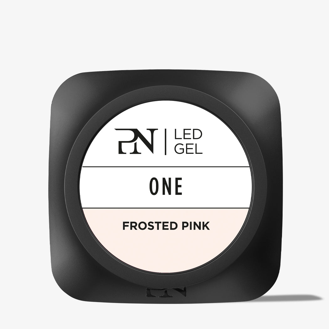 ONE FROSTED PINK LED/UV GEL 15 ML
