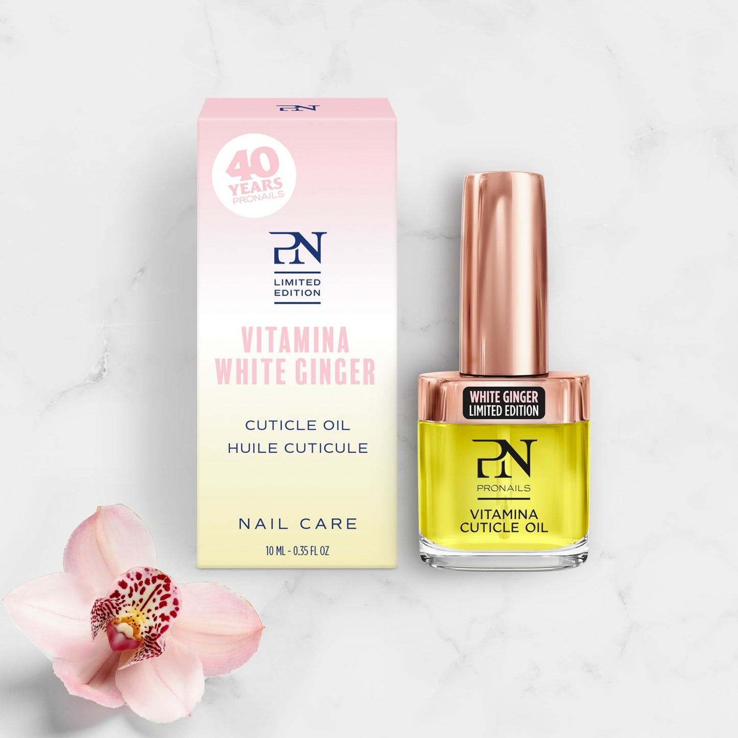 VITAMINA CUTICLE OIL WHITE GINGER 10 ML
