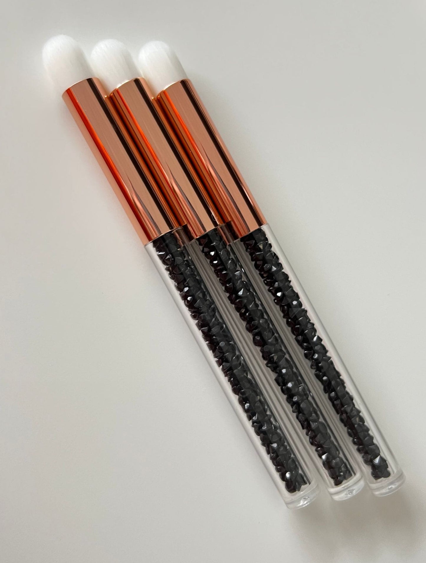 Rhinestone Brush (pink & black)