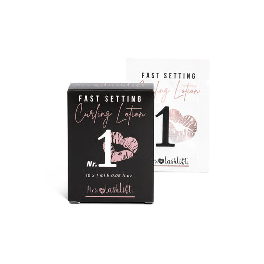 Mrs. LashLift® PRO Curling Lotion Nr. 1 - Sachets
