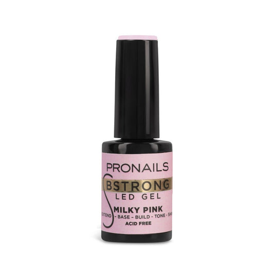 BStrong LED Gel Milky Pink 14  ml