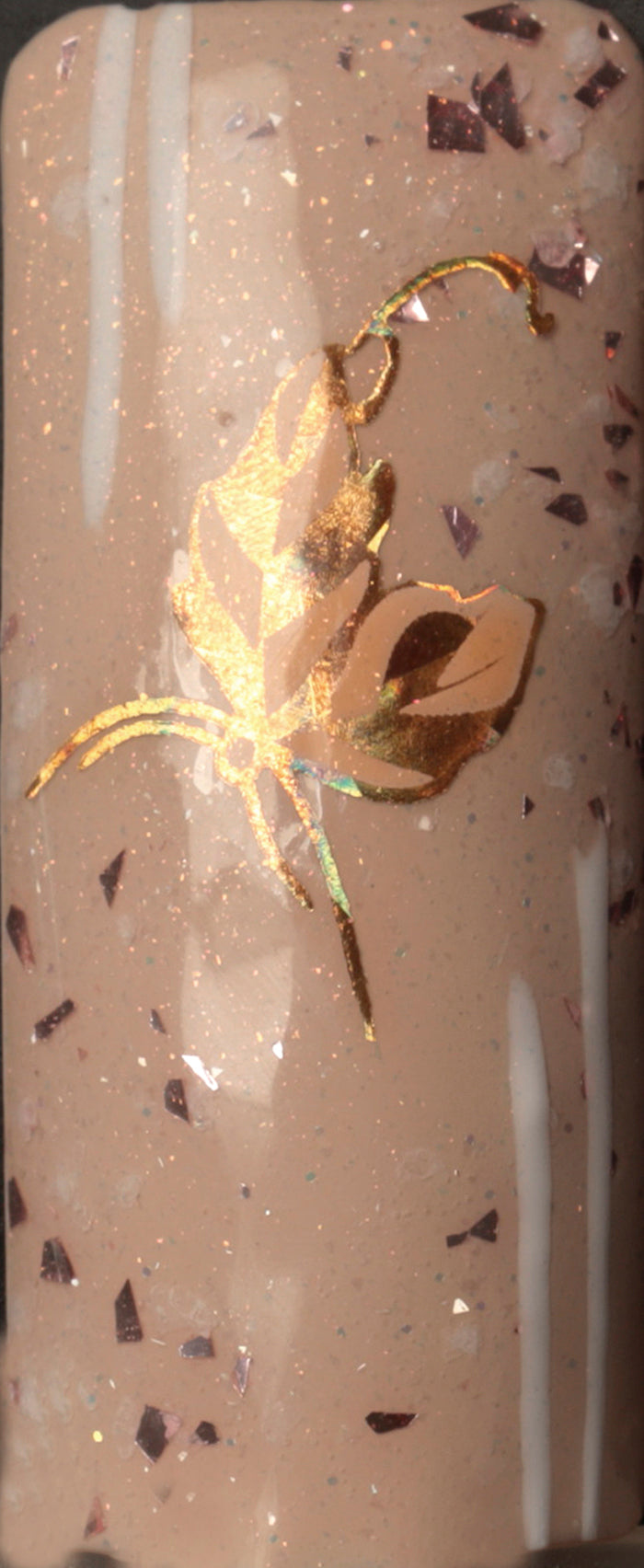 Golden Leaves Sticker