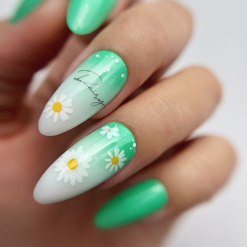 Dancing Daisy Nail Stickers