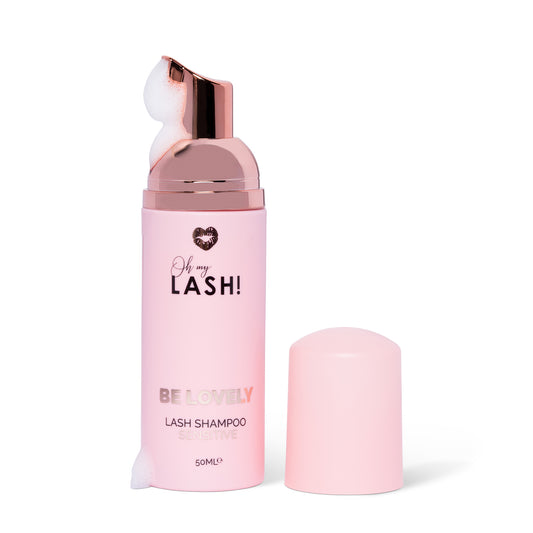 Be Lovely Lash shampoo