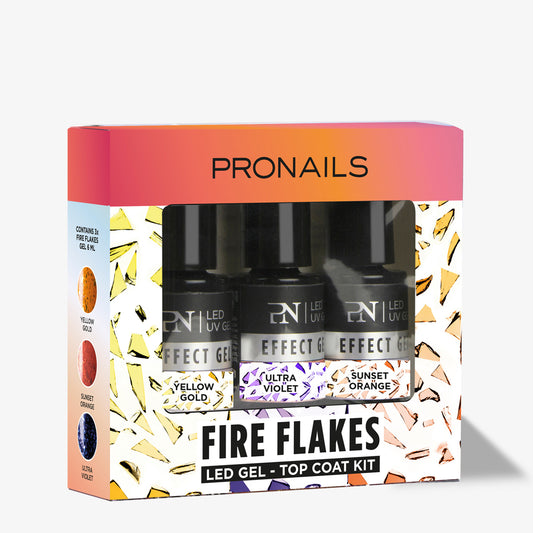 FIRE FLAKES TOP COATS 3 PCS