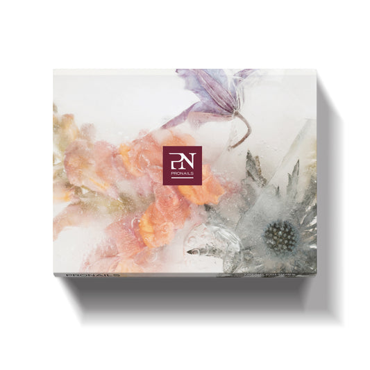 GEL POLISH BOX AW22/23 12 PCS + GOLD FLAKES TOPCOAT