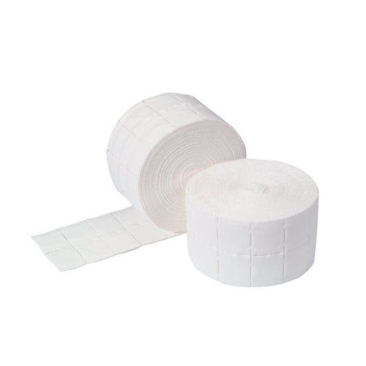 COSMETIC PADS SQUARE 500 PCS - 2 ROLLS