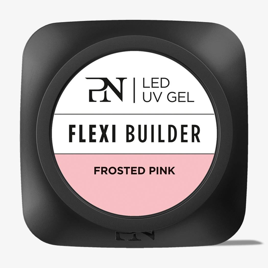 FLEXI BUILDER FROSTED PINK LED/UV GEL 50 ML
