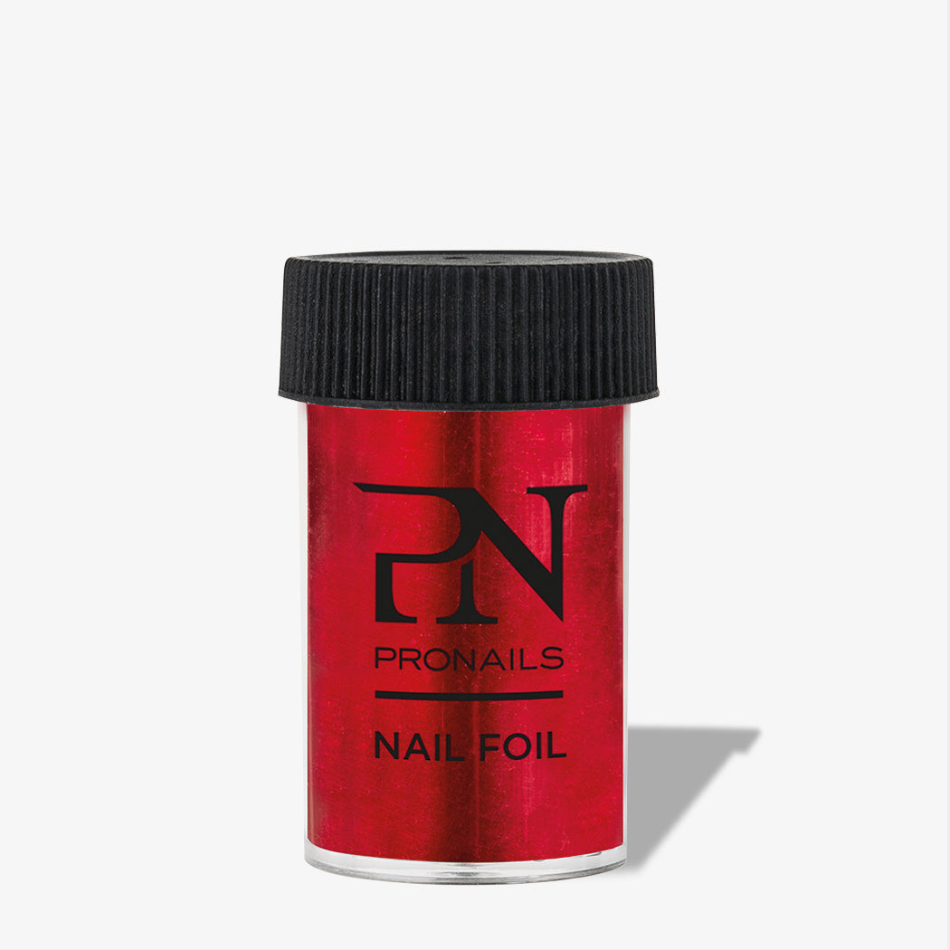 NAIL FOIL RED 1.5 M