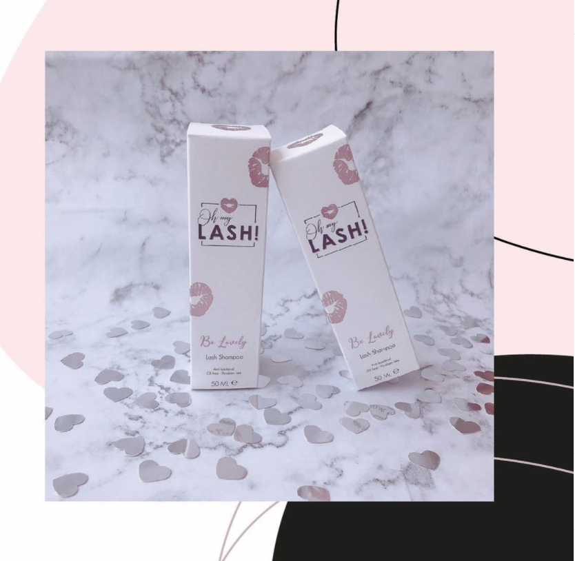 Be Lovely Lash shampoo